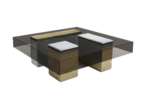 visionnaire glass coffee table