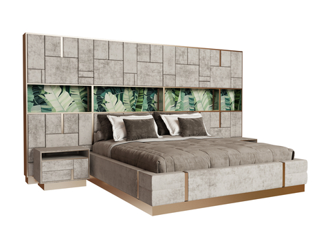 visionnaire-Modern Double Bed