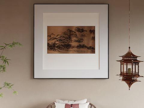 New Chinese Landscape Painting Art Painting Decorative Painting