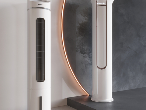 modern vertical air conditioner cylindrical air conditioner