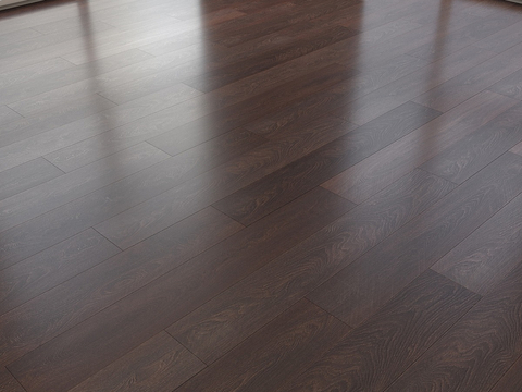 Middle style wood floor dark wood floor