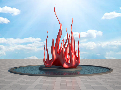 Flame Sculpture