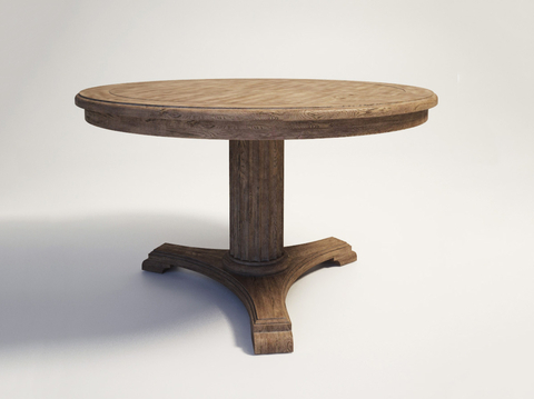 American Round Dining Table