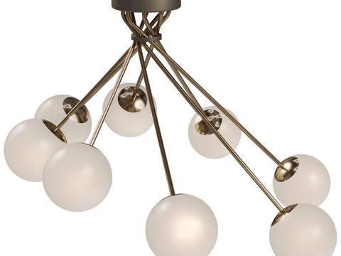 Italamp Italian multi-head chandelier