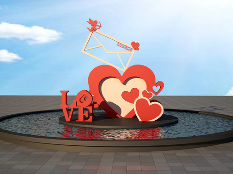 Love Mail Sculpture