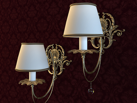 European-style wall lamp