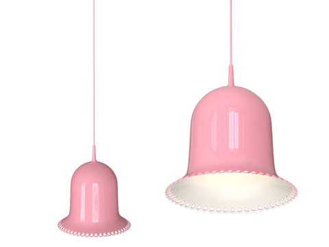 Moooi small pink chandelier