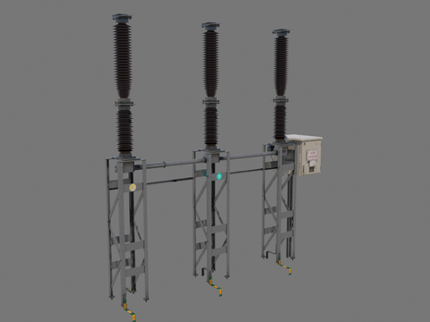 High Voltage Circuit Breaker Transformer Pole