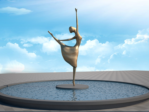 Ballet Girl Sculpture