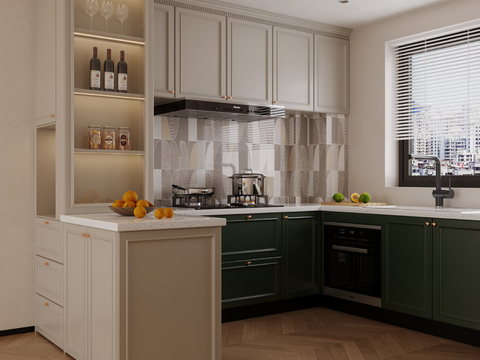 French Kitchen Cabinets