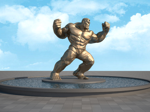 The Hulk Sculpture Marvel Sculpture