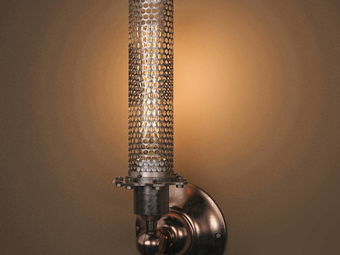 Affordable Luxury Style Metal Wall Lamp