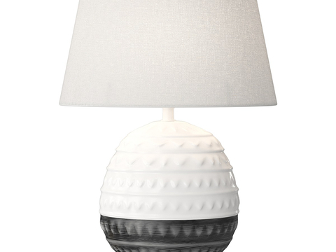 French Ceramic Table Lamp