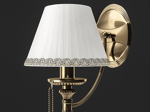 Affordable Luxury Style Wall Lamp