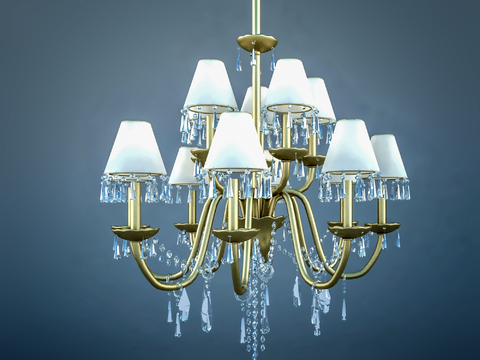 Affordable Luxury Style Multi-Head Chandelier