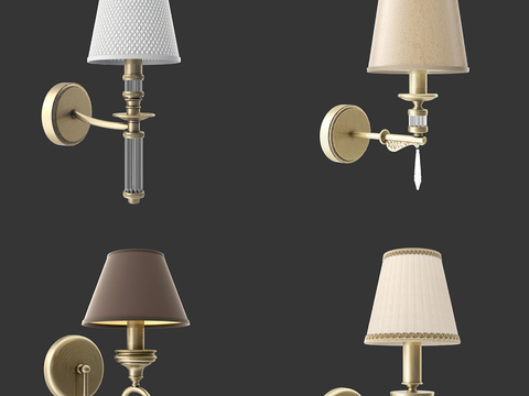 European-style wall lamp