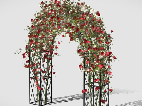 Wedding beautiful Chen flower door arch door