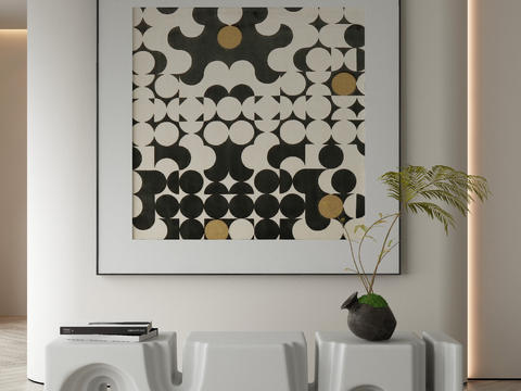 Decorative Painting Abstract Geometric Painting