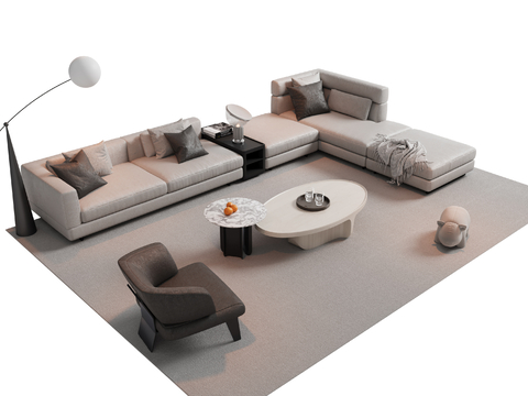 Modern sofa combination