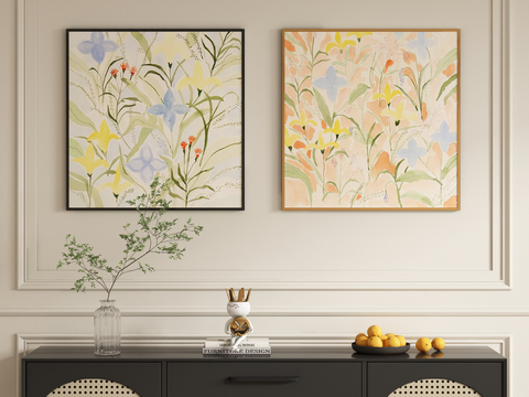 Decorative Painting Art Painting Flower Hanging Painting