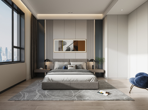 Simple Master Bedroom