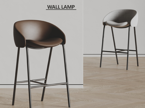 Wall Lamp Italian Bar Chair Leather Bar Stool