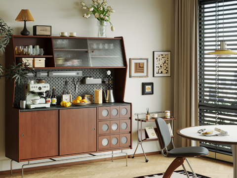 Mid-century Style dining table and chair