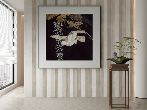 New Chinese Flower and Bird Painting Art Painting Decorative Painting