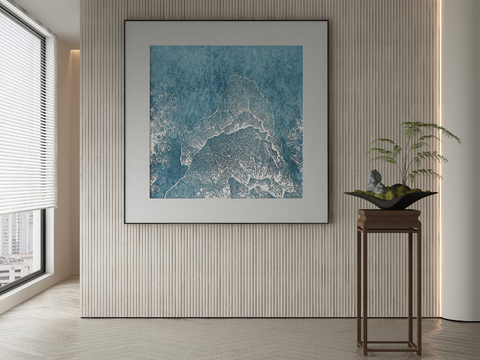 New Chinese Art Painting Texture Painting Decorative Painting