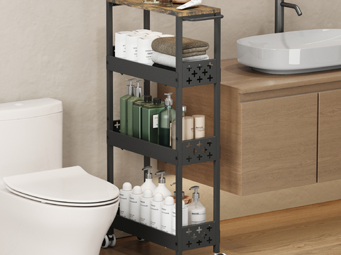 Modern Bathroom Rack Gap Storage Rack