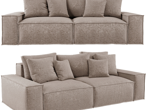 OPTISOFA soft sofa double sofa