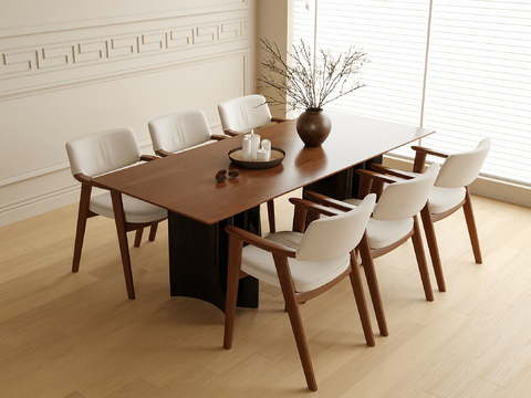 Nordic Dining Table and Chair