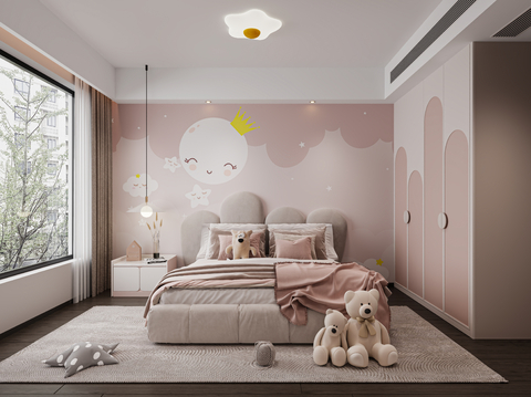 Modern kids Bedroom Girls Room Kids Room