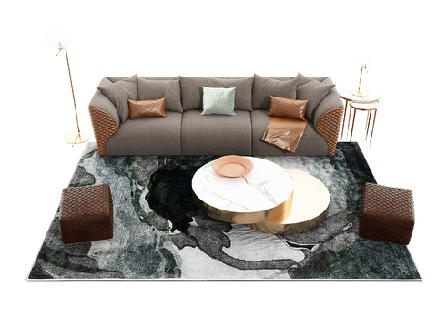 Affordable Luxury Style Combo Sofa