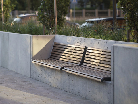 mmcite modern public chair outdoor bench