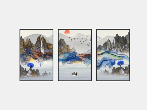 Chinese Decorative Painting Hanging Painting