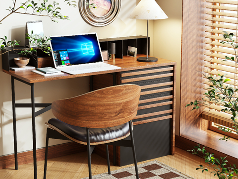 Mid-century Style Desk Desk