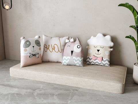 Jane European Children's Pillow Cartoon Pillow Cute Pillow