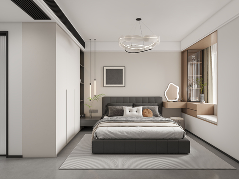 Modern second bedroom