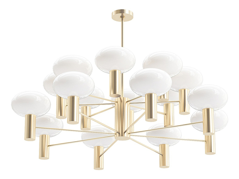 Affordable Luxury Style Multi-Head Chandelier