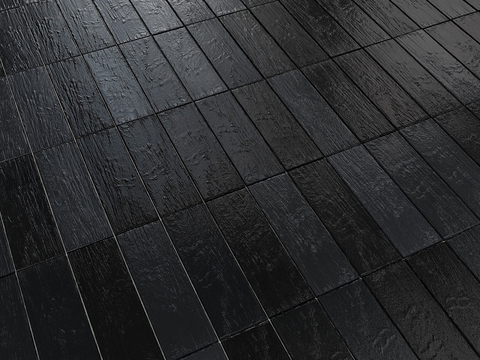 charcoal black wood floor