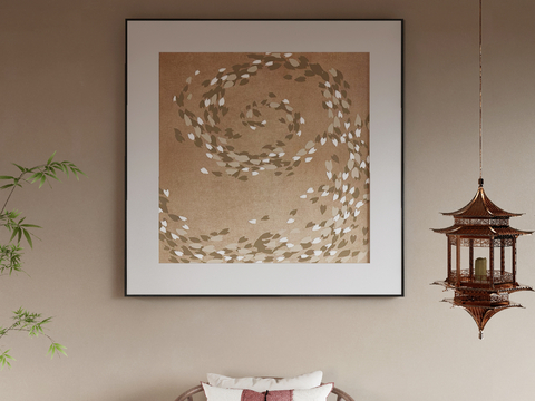 New Chinese Art Painting Texture Painting Decorative Painting