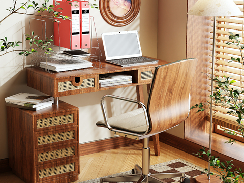 Mid-century Style Desk Desk