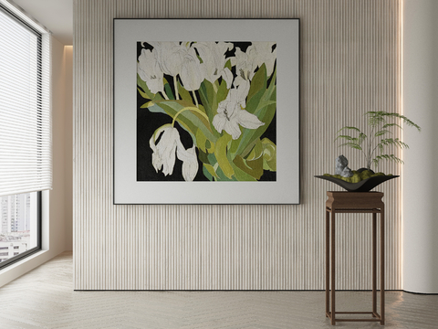 Modern Art Painting Flower Painting Decorative Painting