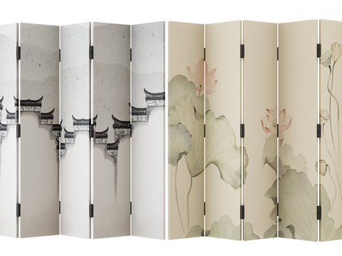 New Chinese Folding Screen