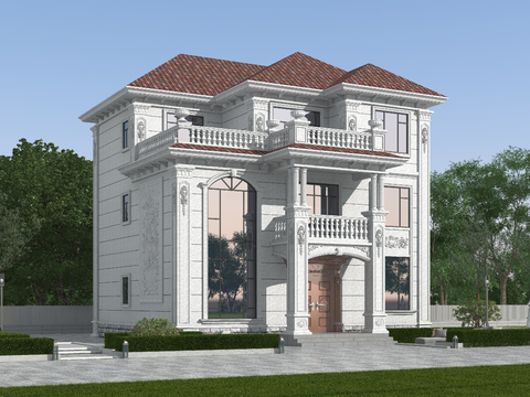 European-style single-family villa