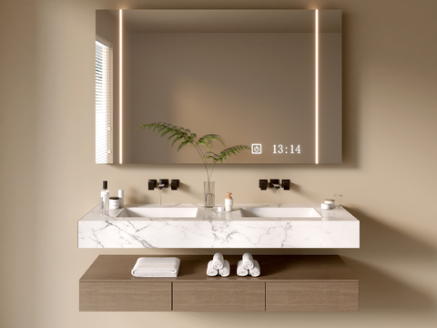 Modern Bathroom Cabinet Bathroom Basin Bathroom Ornaments