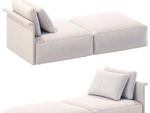 Modern soft sofa single sofa