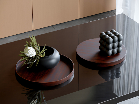 Modern Desktop Ornaments Vase Torus