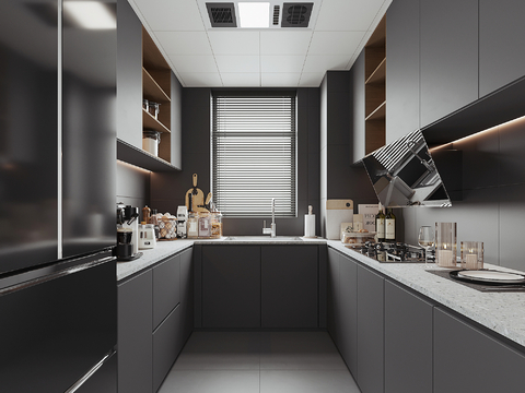 Gray Style Kitchen